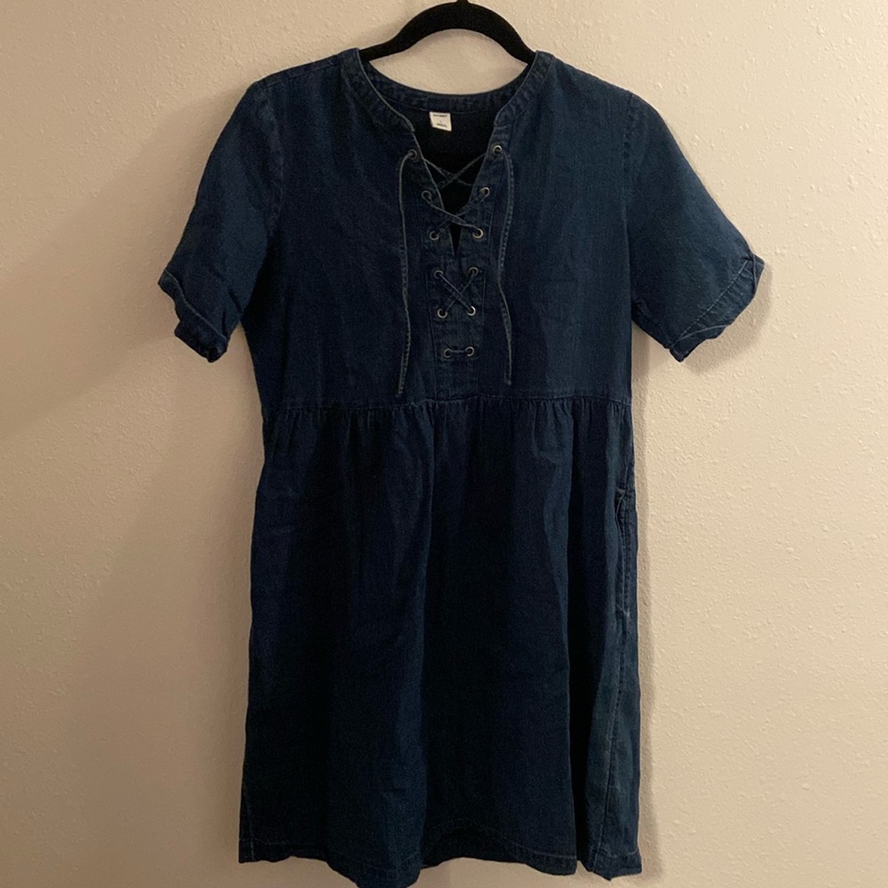 100% cotton dress | denim like dress